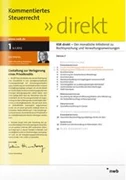 Cover KSR direkt - Kommentiertes Steuerrecht direkt