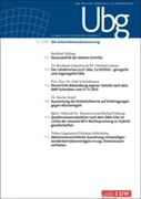 Cover Ubg - Unternehmensbesteuerung