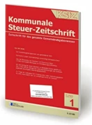 Cover Kommunale Steuer-Zeitschrift - KStZ