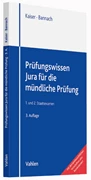 Cover Prüfungswissen Jura für die mündliche Prüfung