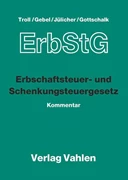 Cover Erbschaftsteuer- und Schenkungsteuergesetz: ErbStG