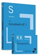 Cover Skript Schuldrecht AT 1 + Karteikarten Schuldrecht AT 1 - Set