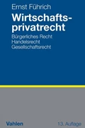 Cover Wirtschaftsprivatrecht
