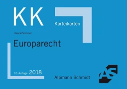 Cover Karteikarten Europarecht