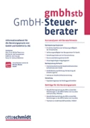 Cover Der GmbH-Steuerberater - gmbhstb