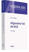 Cover Allgemeiner Teil des BGB