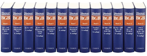 Cover Münchener Kommentar zum Bürgerlichen Gesetzbuch: BGB