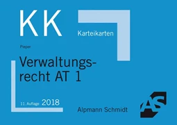 Cover Karteikarten Verwaltungsrecht AT 1