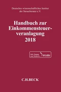 Cover Handbuch zur Einkommensteuerveranlagung 2018: ESt 2018