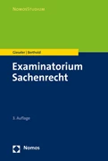 Cover Examinatorium Sachenrecht
