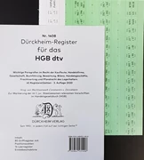 Cover DürckheimRegister® HGB im dtv (2022)
