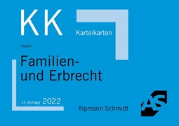 Cover Karteikarten Familien- und Erbrecht