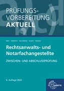 Cover Prüfungsvorbereitung aktuell - Rechtsanwalts- und Notarfachangestellte