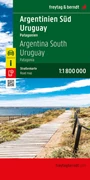 Cover Argentinien Süd - Uruguay, Straßenkarte 1:1.800.000, freytag & berndt