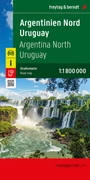 Cover Argentinien Nord - Uruguay, Straßenkarte 1:1.800.000, freytag & berndt