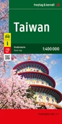 Cover freytag & berndt Straßenkarte Taiwan 1:400.000