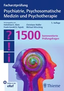 Cover Facharztprüfung Psychiatrie, Psychosomatische Medizin und Psychotherapie