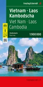 Cover Vietnam - Laos - Kambodscha, Straßenkarte 1:900.000, freytag & berndt