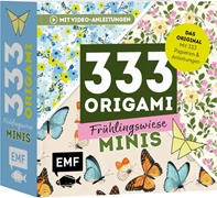 Cover 333 Origami Minis - Frühlingswiese - Dein dekorativer Wendeblock zum kreativen Falten & Notieren