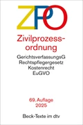 Cover Zivilprozessordnung