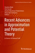 Cover Recent Advances in Approximation and Potential Theory
