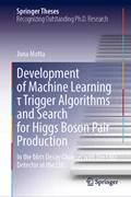 Cover Development of Machine Learning t Trigger Algorithms and Search for Higgs Boson Pair Production
