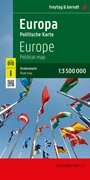 Cover Europa politisch, Straßenkarte 1:3.500.000, freytag & berndt