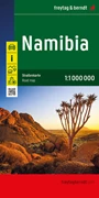 Cover Namibia, Straßenkarte 1:1.000.000, freytag & berndt