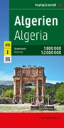 Cover Algerien, Straßenkarte 1:800.000 - 1:2.000.000, freytag & berndt