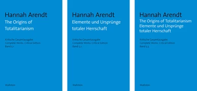 Cover The Origins of Totalitarianism / Elemente und Ursprünge totaler Herrschaft