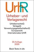 Cover Urheber- und Verlagsrecht