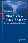 Cover Einstein's General Theory of Relativity