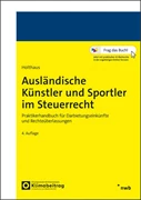 Cover Ausländische Künstler und Sportler im Steuerrecht