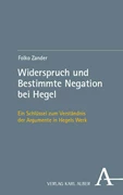Cover Widerspruch und Bestimmte Negation bei Hegel