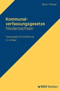 Cover Kommunalverfassungsgesetze Niedersachsen