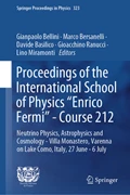 Cover Proceedings of the International School of Physics 'Enrico Fermi'-Course 212