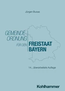 Cover Gemeindeordnung für den Freistaat Bayern