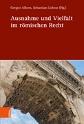 Cover Ausnahme und Vielfalt im römischen Recht
