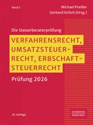 Cover Verfahrensrecht, Umsatzsteuerrecht, Erbschaftsteuerrecht