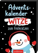Cover Adventskalender - Witze zum Freikratzen