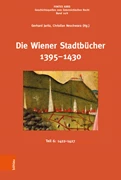 Cover Die Wiener Stadtbücher 1395-1430