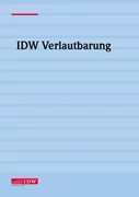Cover IDW Prüfungshinweis: Besonderheiten der Prüfungen nach § 30 Abs. 1 Nr. 1 und 2 KWKG 2025 sowie § 20 Abs. 2 Satz 2 KWKAusV der Abrechnungen und Nachweise von Betreibern von KWK-Anlagen oder innovativen KWK-Systemen (IDW PH 9.970.34 (01.2026))
