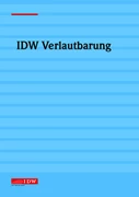 Cover IDW Advisory Hinweis: Die Einführung generativer Künstlicher Intelligenz im Unternehmen (IDW AdvH 6.003 (01.2026))