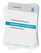 Cover Die Überblickskarteikarten Europarecht im Überblick