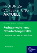 Cover Prüfungsvorbereitung aktuell - Rechtsanwalts- und Notarfachangestellte