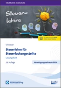 Cover Steuerlehre für Steuerfachangestellte - Lösungsheft