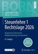 Cover Steuerlehre 1 Rechtslage 2026