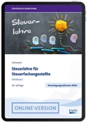 Cover Steuerlehre für Steuerfachangestellte