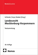Cover Landesrecht Mecklenburg-Vorpommern