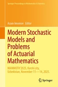 Cover Modern Stochastic Models and Problems of Actuarial Mathematics